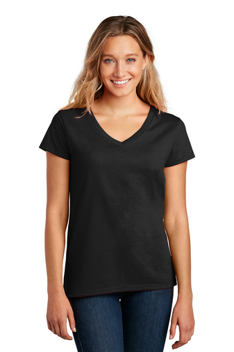 District Women’s Re-Tee V-Neck. DT8001