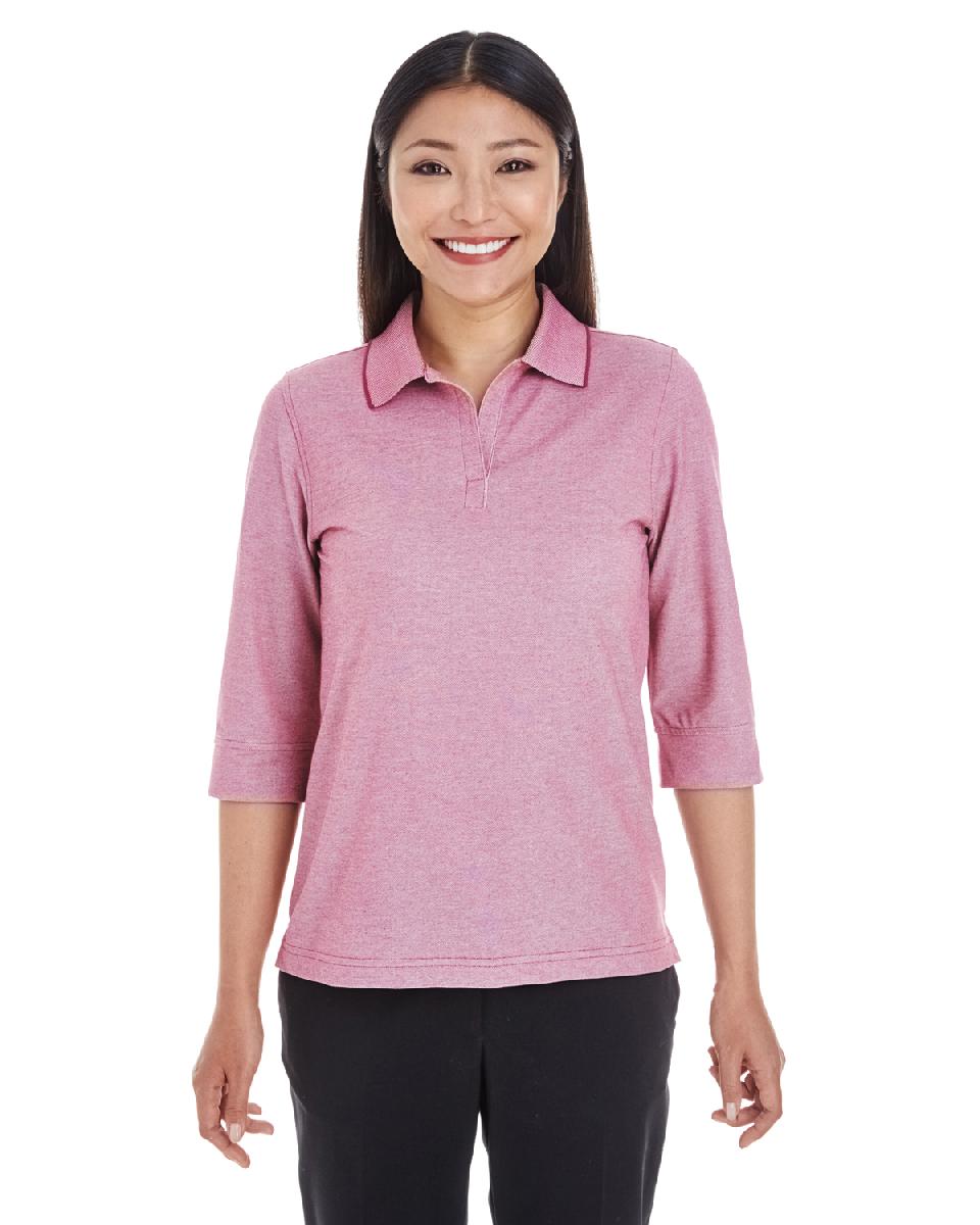 Devon & Jones Ladies' Pima-Tech™ Oxford Piqué Polo