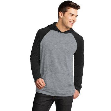 District &#174;  - Young Mens 50/50 Raglan Hoodie. DT128