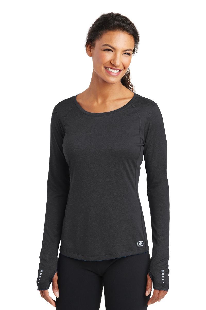 OGIO &#174;  ENDURANCE Ladies Long Sleeve Pulse Crew. LOE321