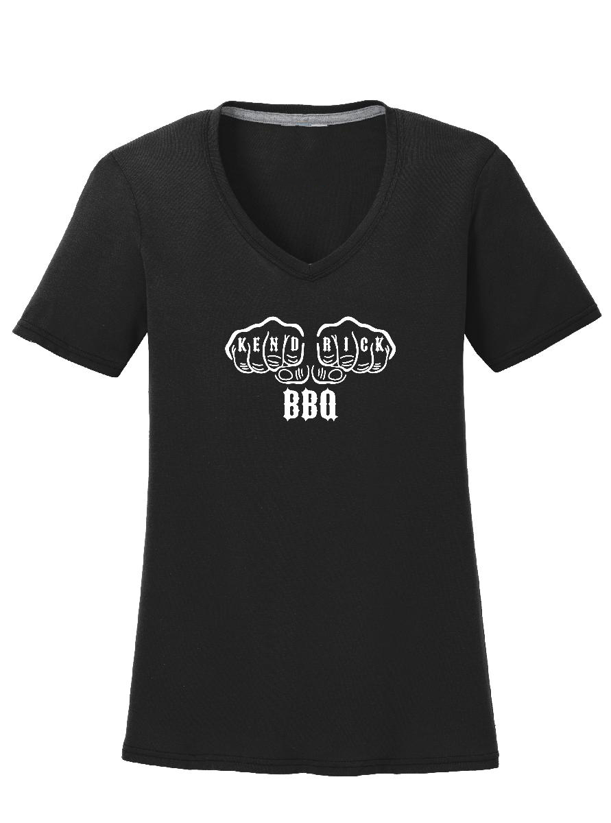 Ladies Performance Blend V-Neck Tee