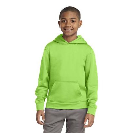 Sport-Tek &#174;  Youth Sport-Wick &#174;  Fleece Hooded Pullover. YST244