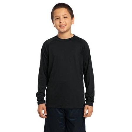 Sport-Tek - Youth Long Sleeve Ultimate Performance Crew. YST700LS