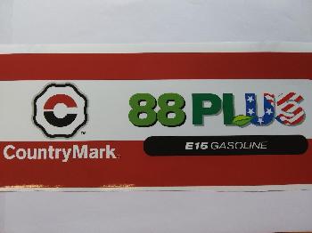 88 PLUS DECAL 4.25" X 1.5" 88PLUS W/E15 Small